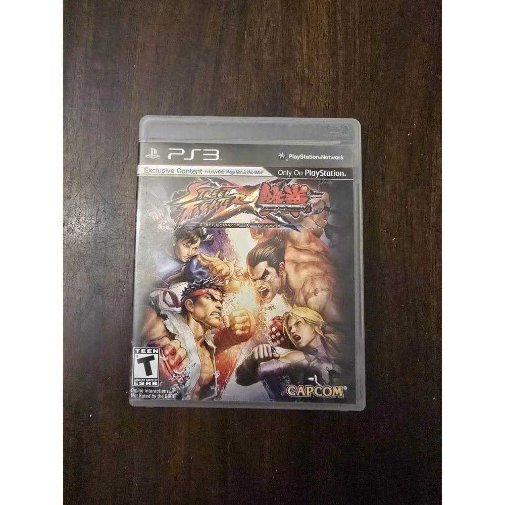 Street Fighter X Tekken Sony PlayStation 3 PS3 2012 Complete with Manual